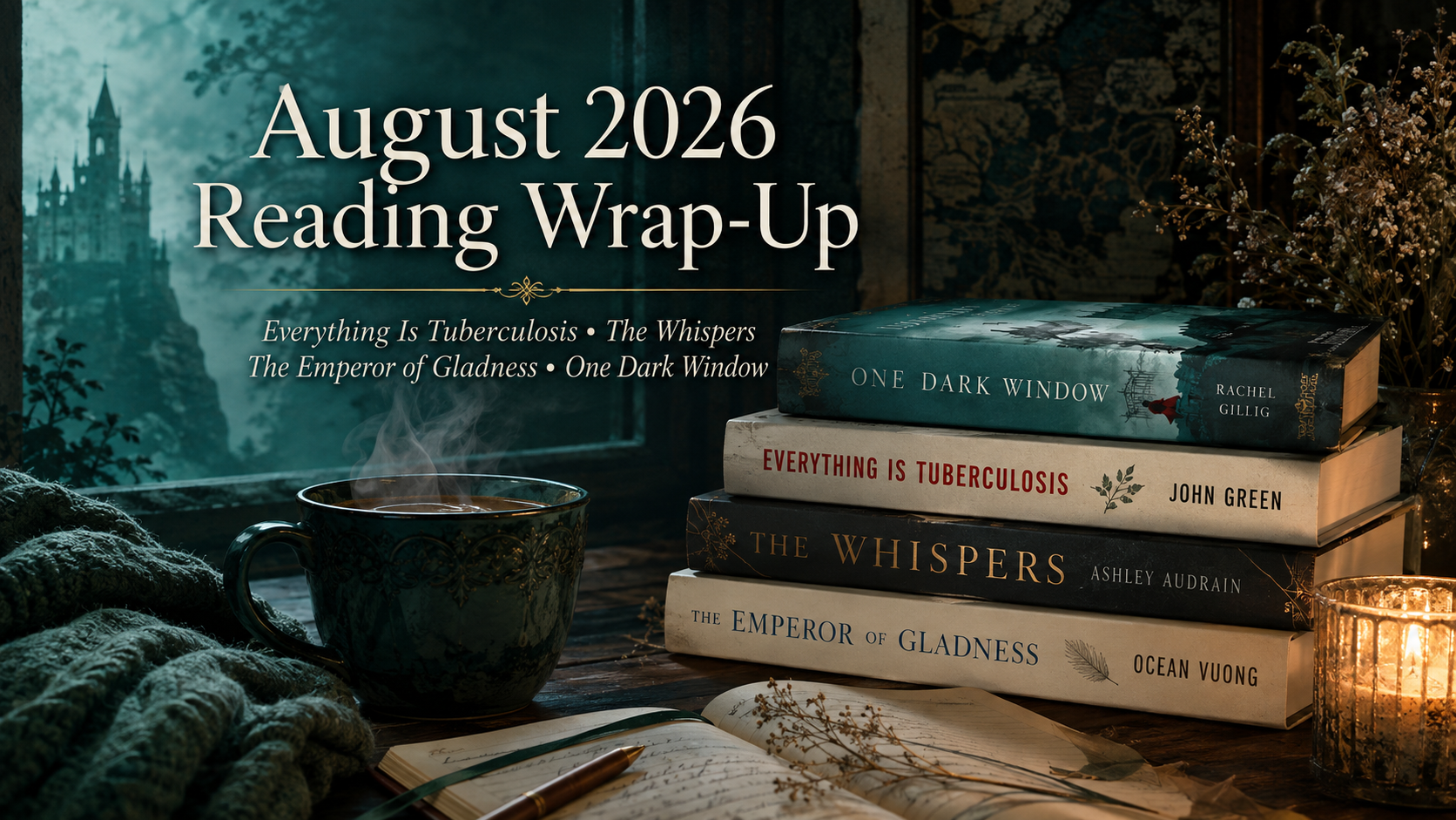 August 2026 Reading Wrap-Up: 4 Books I Read This Month