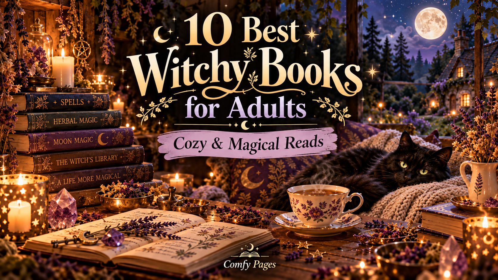 10 Best Witchy Books for Adults: Cozy, Magical & Romantic Reads