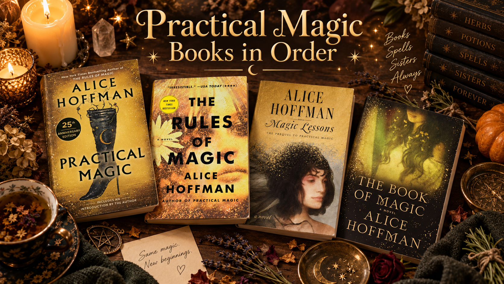 Practical Magic Book Series by Alice Hoffman: Reviews & Books in Order