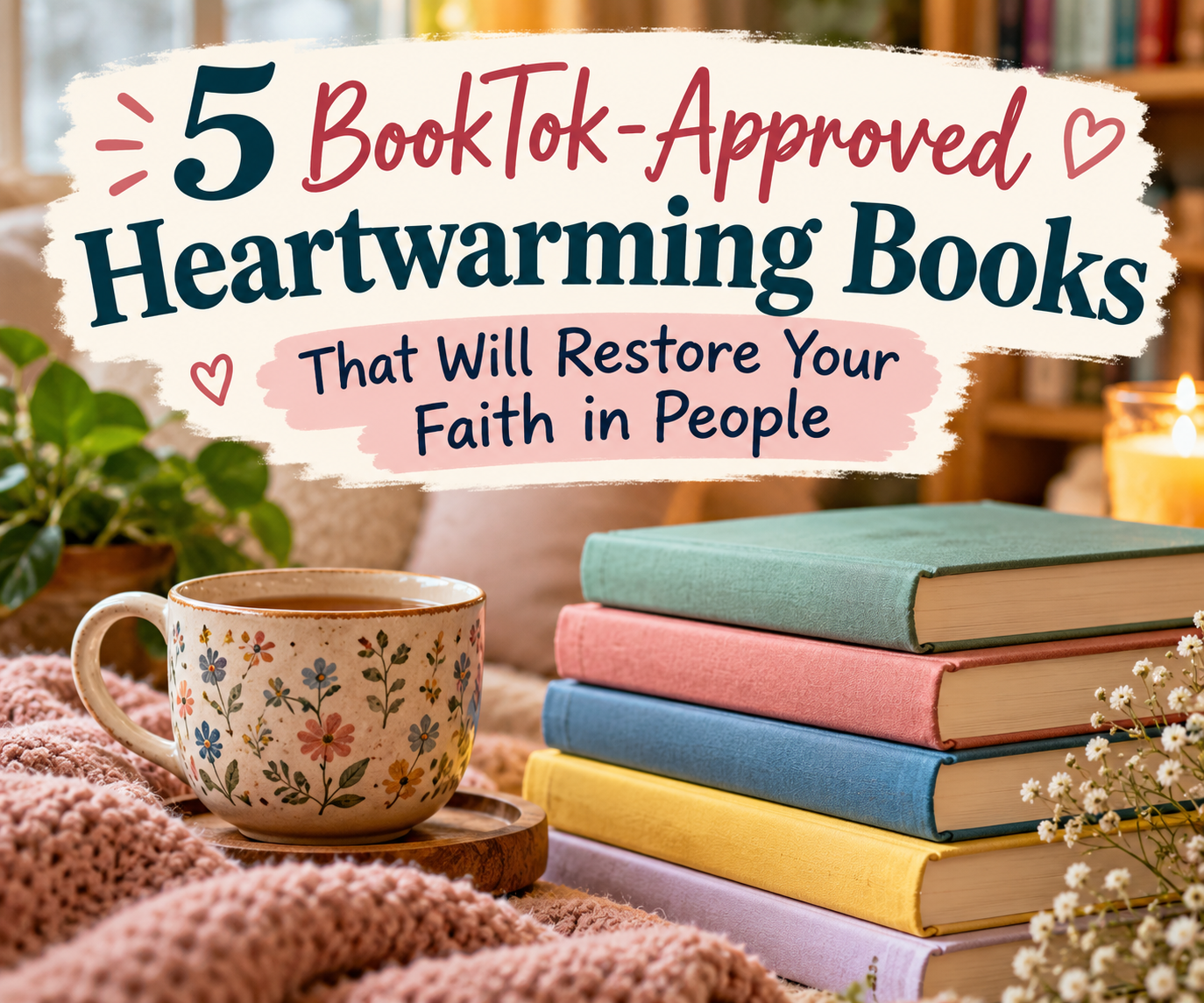 5 BookTok-Approved Heartwarming Books That Will Restore Your Faith in People