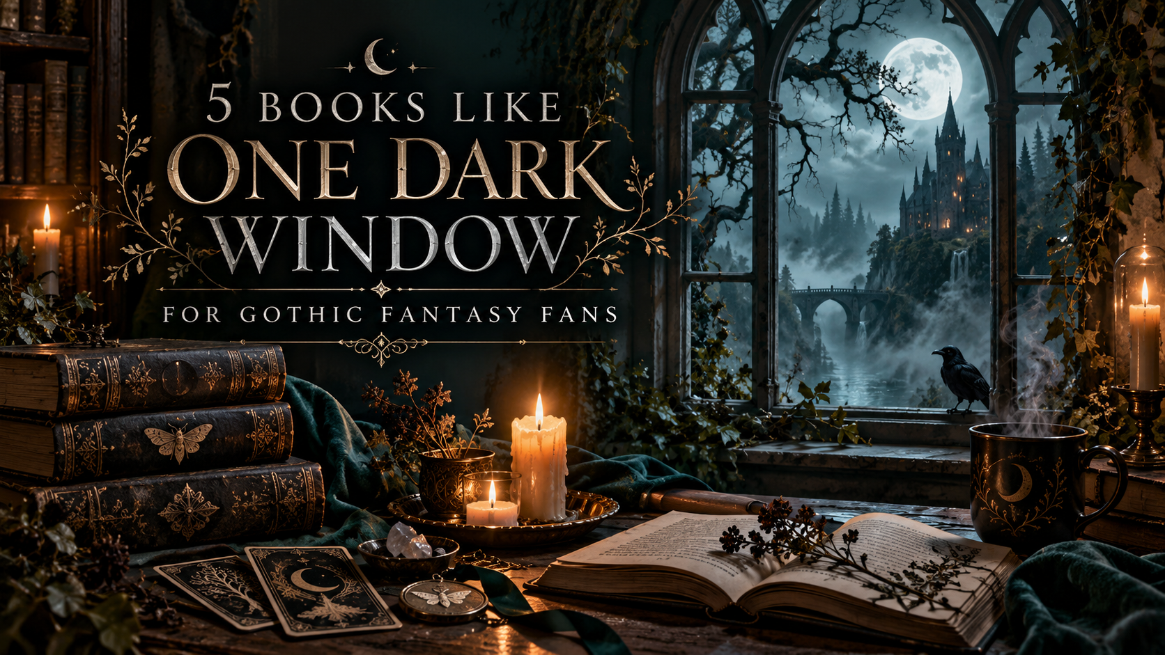 5 Books Like One Dark Window for Your Next Gothic Fantasy Read